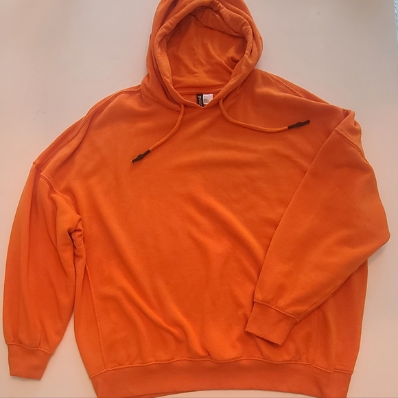 H&M Orange Hoodie Size L - Picture 7 of 7